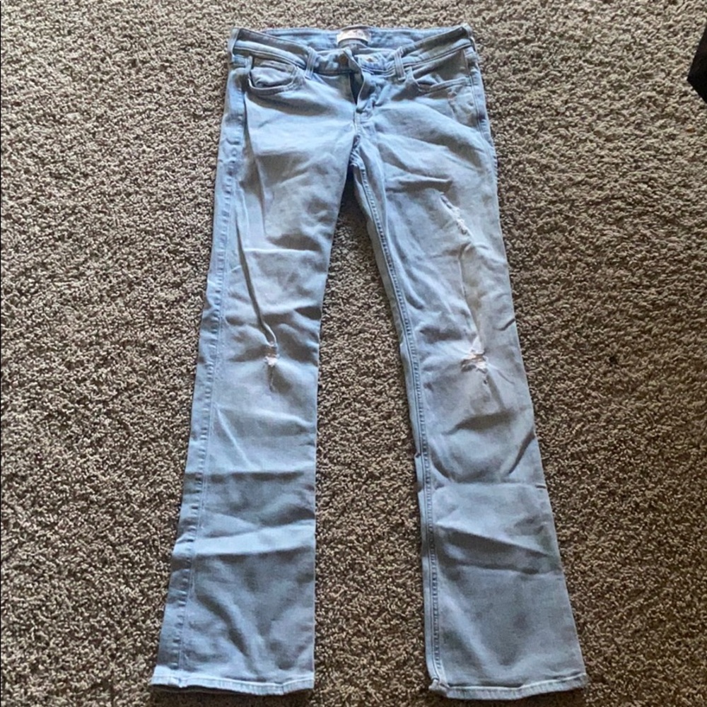Hollister Bootcut; Size 27; length 30-31 inches